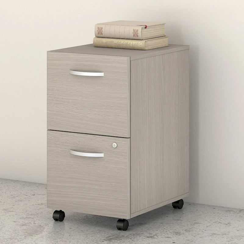 2-drawer Mobile File Cabinet