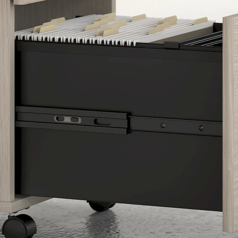 2-drawer Mobile File Cabinet