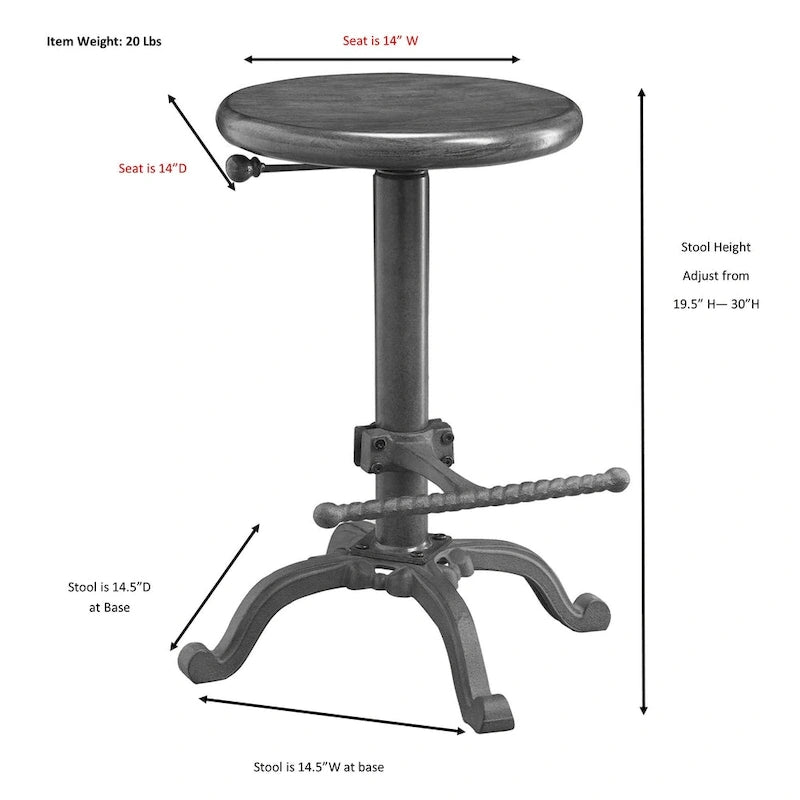 Adjustable Stool