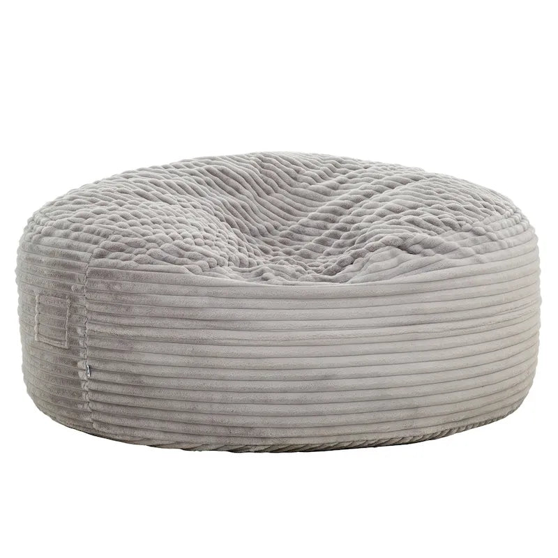 6ft Faux Fur Foam Bean Bag