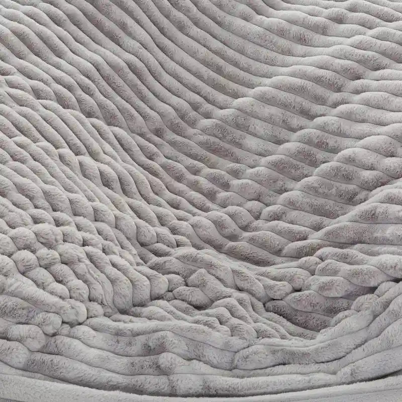 6ft Faux Fur Foam Bean Bag